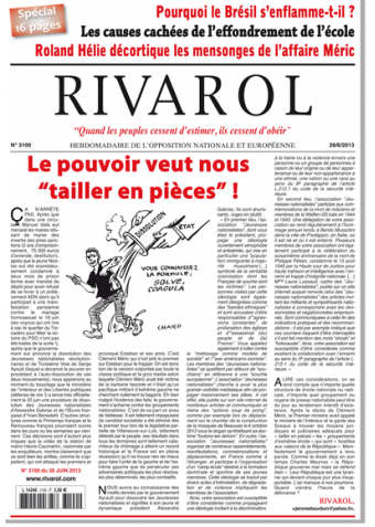 Rivarol n°3100 version numérique (PDF)