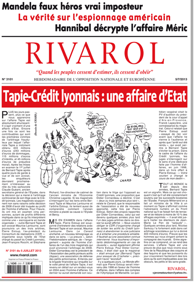 Rivarol n°3101 version numérique (PDF)