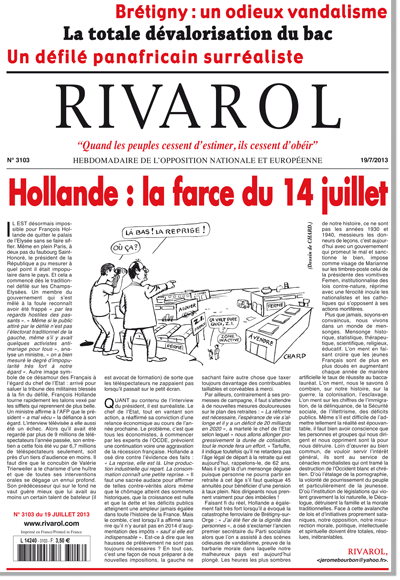 Rivarol n°3103 version numérique (PDF)