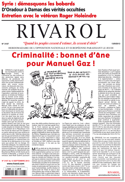 Rivarol n°3107 version numérique (PDF)