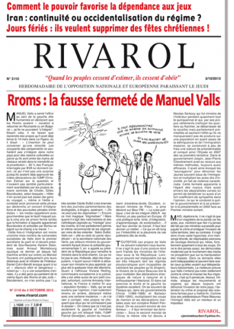 Rivarol n°3110 version numérique (PDF)