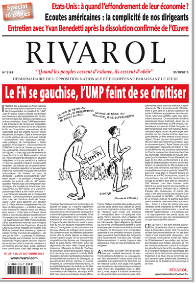 Rivarol n°3114 version numérique (PDF)