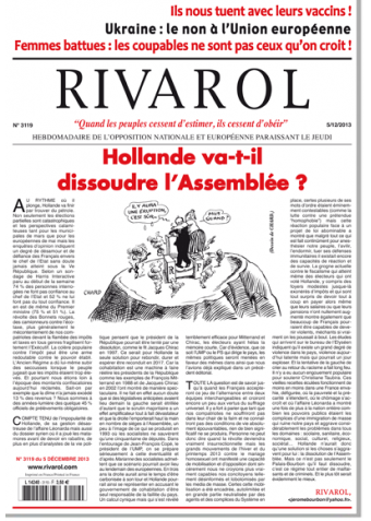 Rivarol n°3119 version numérique (PDF)