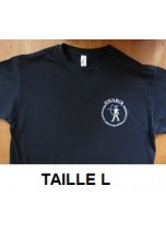 T-Shirt Noir - Taille L