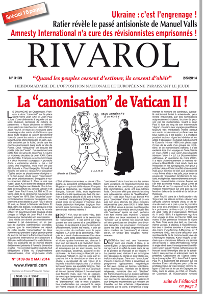 Rivarol n°3139 version numérique (PDF)