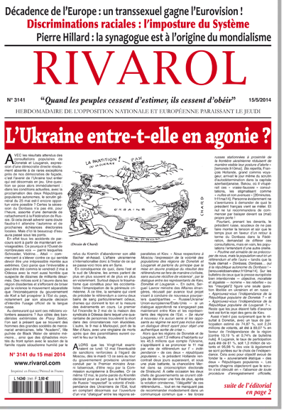 Rivarol n°3141 version numérique (PDF)