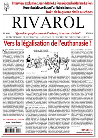 Rivarol n°3148 version numérique (PDF)