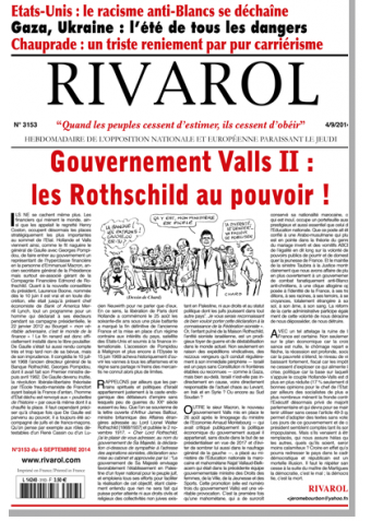 Rivarol n°3153 version numérique (PDF)