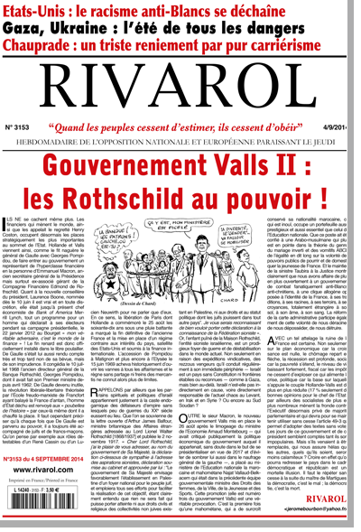 Rivarol n°3153 version numérique (PDF)