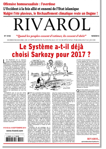 Rivarol n°3155 version numérique (PDF)