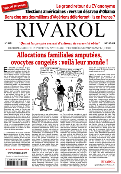 Rivarol n°3160 version numérique (PDF)