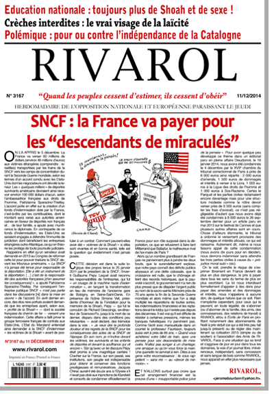 Rivarol n°3167 version numérique (PDF)