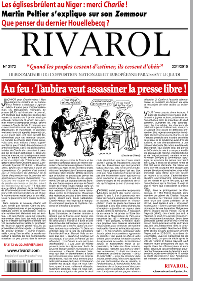 Rivarol n°3172 version numérique (PDF)