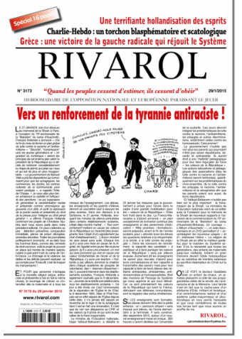Rivarol n°3173 version numérique (PDF)