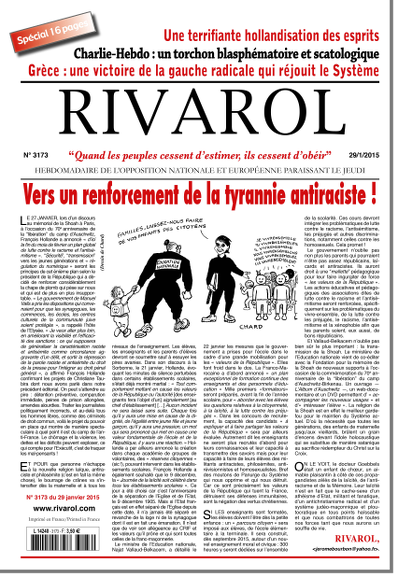 Rivarol n°3173 version numérique (PDF)