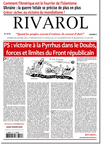 Rivarol n°3175 version numérique (PDF)