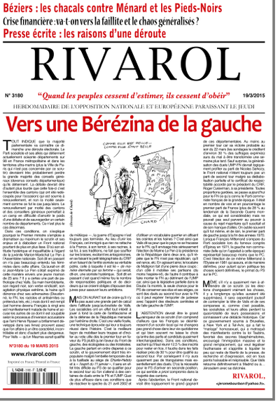 Rivarol n°3180 version numérique (PDF)
