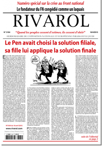Rivarol n°3184 version numérique (PDF)