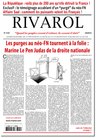 Rivarol n°3191 version numérique (PDF)