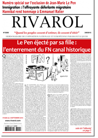 Rivarol n°3200 version numérique (PDF)