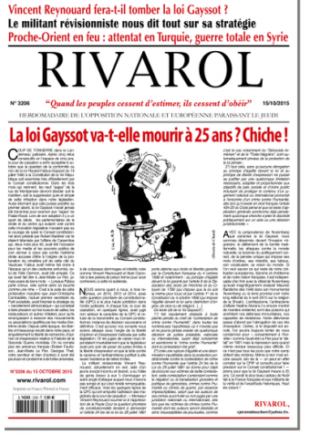 Rivarol n°3206 version numérique (PDF)