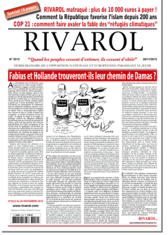 Rivarol n°3212 version numérique (PDF)