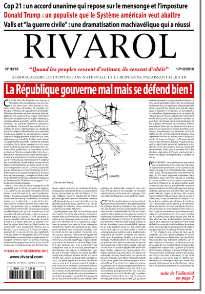 Rivarol n°3215 version numérique (PDF)
